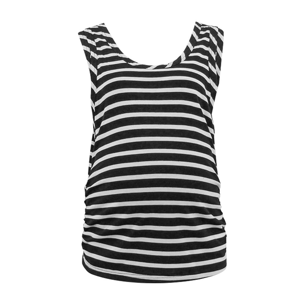 by MOTHERHOOD Black and White Tank Top SIZE M - Picture 2 of 9